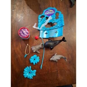 Barbie Mattel Sea World Trainer Replacment Parts Accessories Animals Vintage Lot
